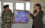 Qənirə Paşayeva ön cəbhədə-Fotolar