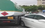 Bakıda jurnalistin maşınını vurdular - "Azpetrol" hadisədən yayınmaq istəyir (FOTOLAR)
