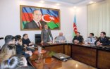 Gəncə Dövlət Universitetində insan alverinə qarşı mübarizəyə həsr edilmiş təlim