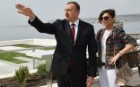 Prezident xanımı ilə bulvarın açılışında