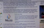 Millət vəkili Adil Əliyev Litva mediasına I Avropa Oyunlarından danışdı