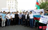 Avropa İttifaqının Bakıdakı ofisi qarşısında etiraz aksiyası keçirilib