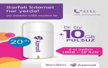 Azercell-lə sərfəli internet hər yerdə