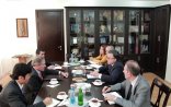 Hüseyn Bağırov  Robert Sekutanı qəbul edib
