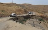 Bu  yol çökdü