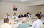 RF-nin Xəzər Dəniz Donanmasının nümayəndə heyəti Səbail rayon İcra Hakimiyyətində olub