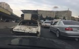 Avropalaşan Bakıda untancverici mənzərə -FOTOLAR