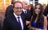 Leyla Əliyeva Fransa prezidenti ilə görüşdü - Foto