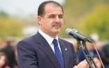 Elmar Vəliyev Rəsulzadənin büstünü yenə hasarladı-VİDEO-FOTOLAR