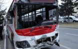 Bakı yaxınlığında iki avtobus toqquşdu