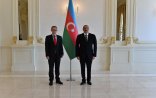 Prezident İlham Əliyev Almaniya səfirini qəbul edib - FOTO