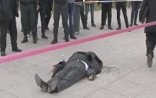 Rəis bankomatdan pul çıxaranda öldü - Göyçayda