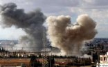 Hələb yenidən bombardman edilir