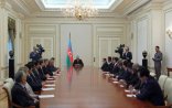 Prezident müsəlman ölkələrinin səfirlərini qəbul etdi