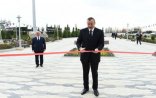 Prezident Ağcabədi rayonuna gedib - FOTO