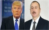 Donald Tramp İlham Əliyevə məktub göndərdi