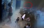 Özünü 17-ci mərtəbədən atan Nərgizin son görüntüləri - Video
