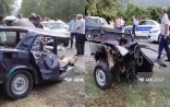Qəbələdə zəncirvarı qəza: Avtomobil iki hissəyə bölündü - FOTO