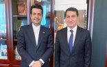 Hikmət Hacıyev İran səfiri ilə Yaxın Şərqdən danışdı