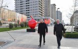 Prezident Ağ Şəhərdə yaradılan şəraitlə tanış oldu - Fotolar