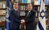 İsrail prezidenti Hikmət Hacıyevlə görüşdü - Foto