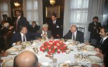 Elçibəy, Nazarbayev və Türkmənbaşı yemək süfrəsində– FOTOXRONİKA