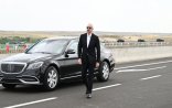 Prezident Əhmədbəyli-Füzuli-Şuşa yolunun açılışında iştirak etdi (FOTO)
