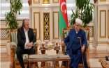 Şeyxülislam Allahşükür Paşazadə ABŞ Etnik Anlaşma Fondunun prezidenti Mark Şnayeri qəbul edib