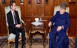 Şeyxülislam Allahşükür Paşazadə Rövşən Muradovu qəbul edib