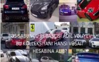 İcra başçısının milyonlarla manatlıq maşın kolleksiyası - VİDEO