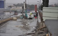 Sürüşən avtovağzalda vəziyyət gərginləşdi – FOTOLAR  