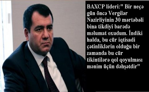 "Elman Rüstəmov özü bu vəzifədən imtina etməli idi..."