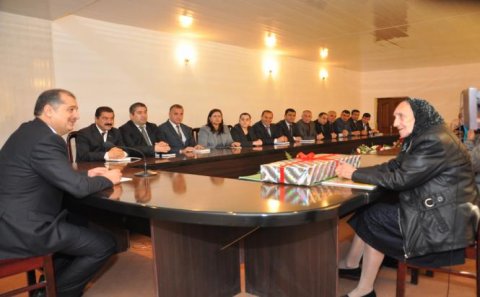 Vilyam Hacıyev fransız əsilli İbonna Botto ilə görüşüb