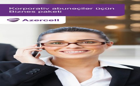 Azercell-dən Korporativ Abunəçilər üçün Biznes Paketləri