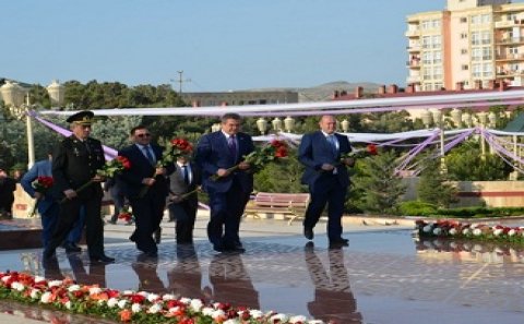 Qaradağda Ulu Öndər Heydər Əliyev anılıb