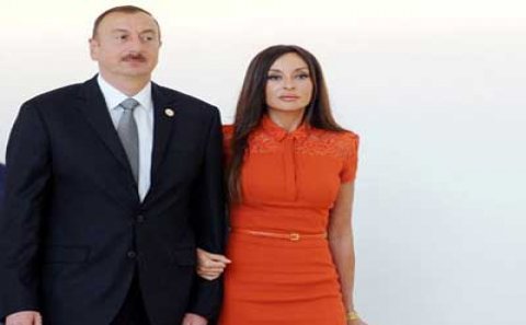 Prezident və xanımı I Avropa Oyunları Parkının açılışında