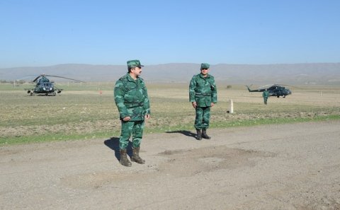 Dövlət Sərhəd Xidməti irimiqyaslı təlimlərə başlayıb