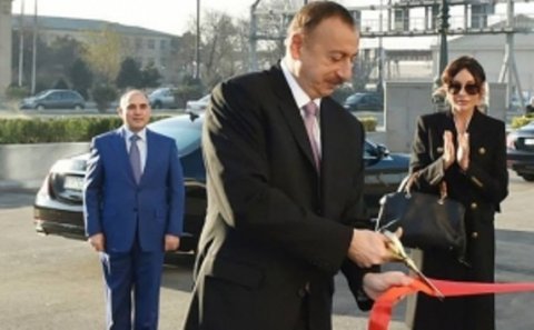 Prezident Böyükşor bulvarının açılışında