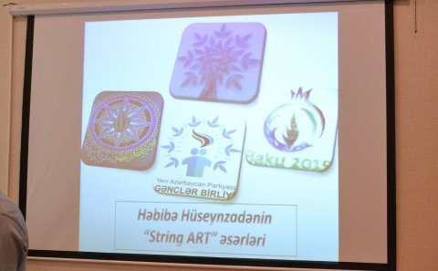 Həbibə Hüseynzadənin əsərlərinin nümayişi keçirilib