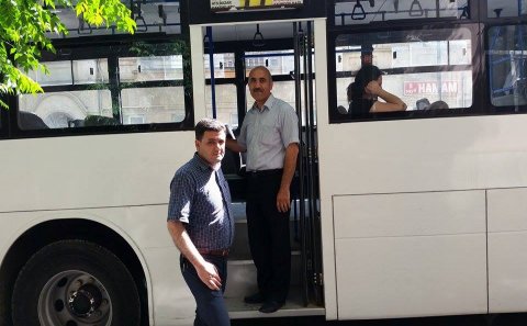 Yol polisinin «20 gün avtomobilsiz» kampaniyasına dəstək gəldi - FOTO