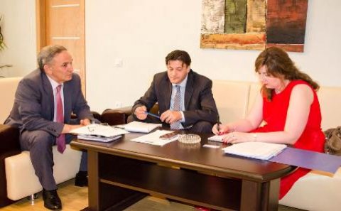 Avropa Şurasının nümayəndələri Mətbuat Şurasında