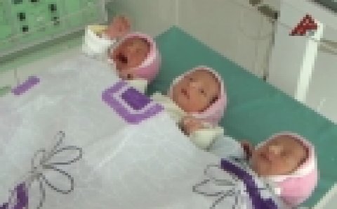 Sabirabad sakini üçəm dünyaya gətirdi