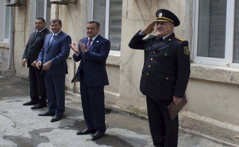Nərimanov rayonunda Azərbaycan Polisi Günü münasibətilə tədbir keçirilib