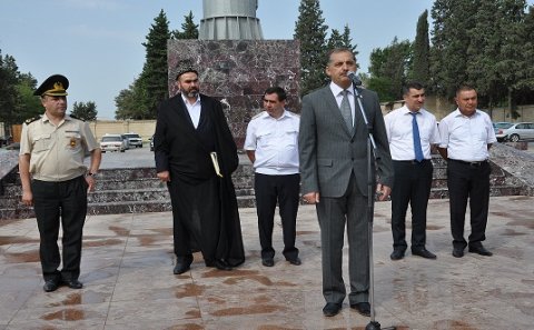 İmişlidə gənclər həqiqi hərbi xidmətə yola salınıb