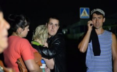 Rusiyada hərbi kazarma uçdu