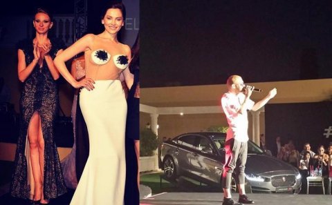 Günay moda nümayiş etdirdi, Elnur oxudu