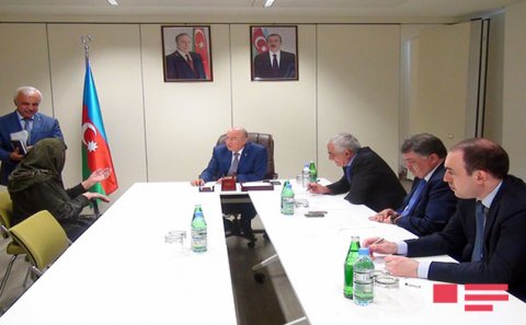 Kəmaləddin Heydərov Qaxda vətəndaşları qəbul edib