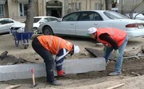 Daha bir küçə təmirə bağlandı