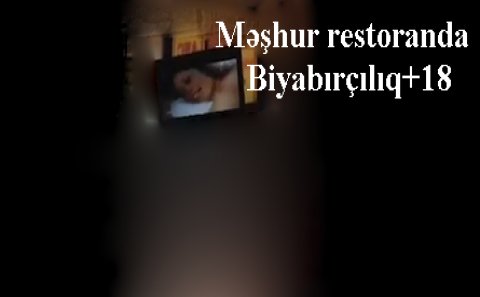 Məşhur restoranda nahar vaxtı biabırçılıq- +18 Video