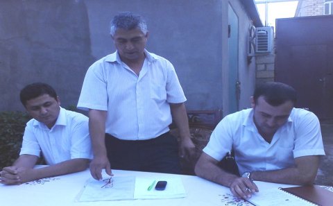 AXCP Abşeron şöbəsinin fəallarının müşavirəsi keçirilib